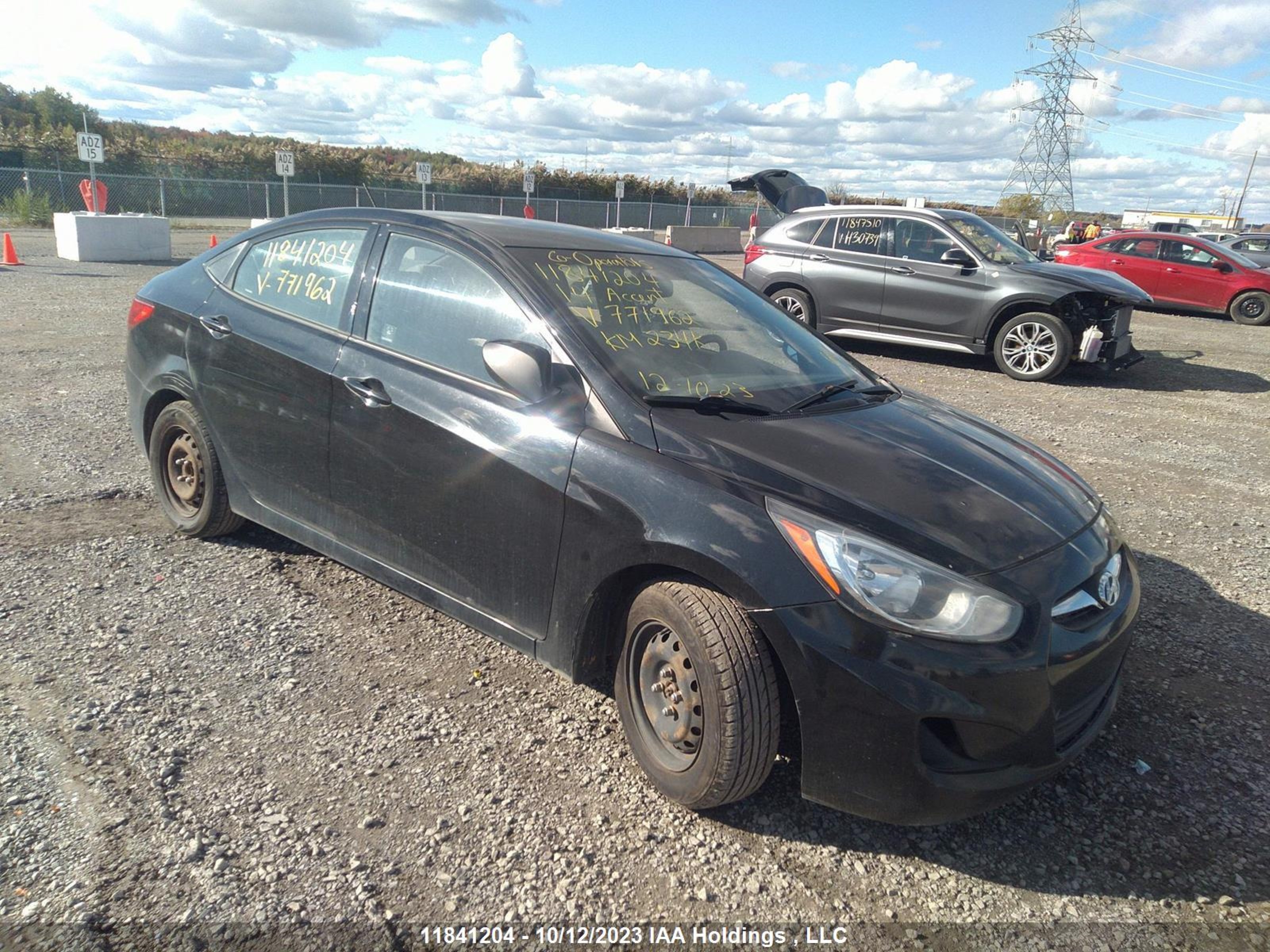 HYUNDAI ACCENT 2014 kmhct4ae7eu771962