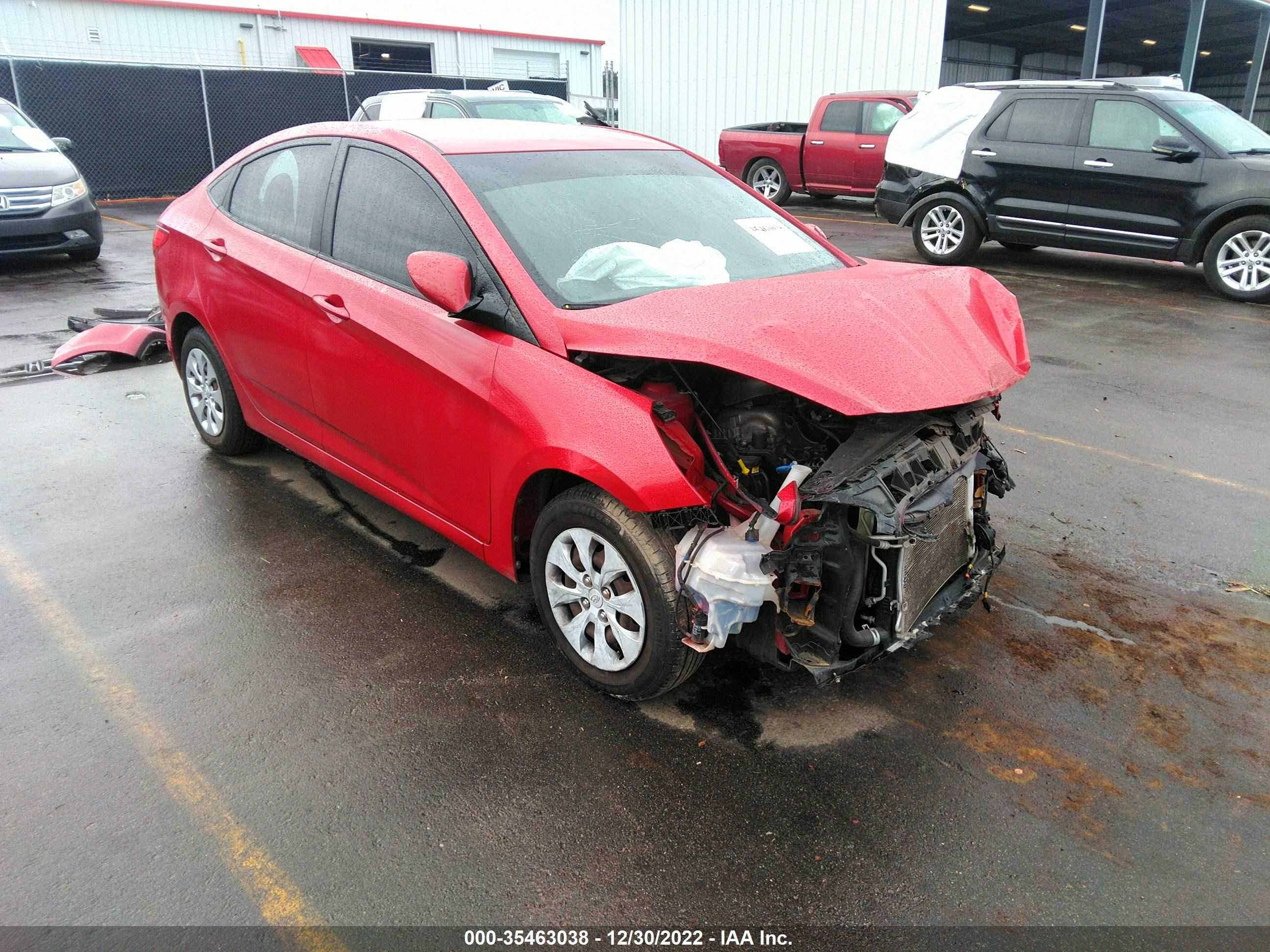 HYUNDAI ACCENT 2015 kmhct4ae7fu801012