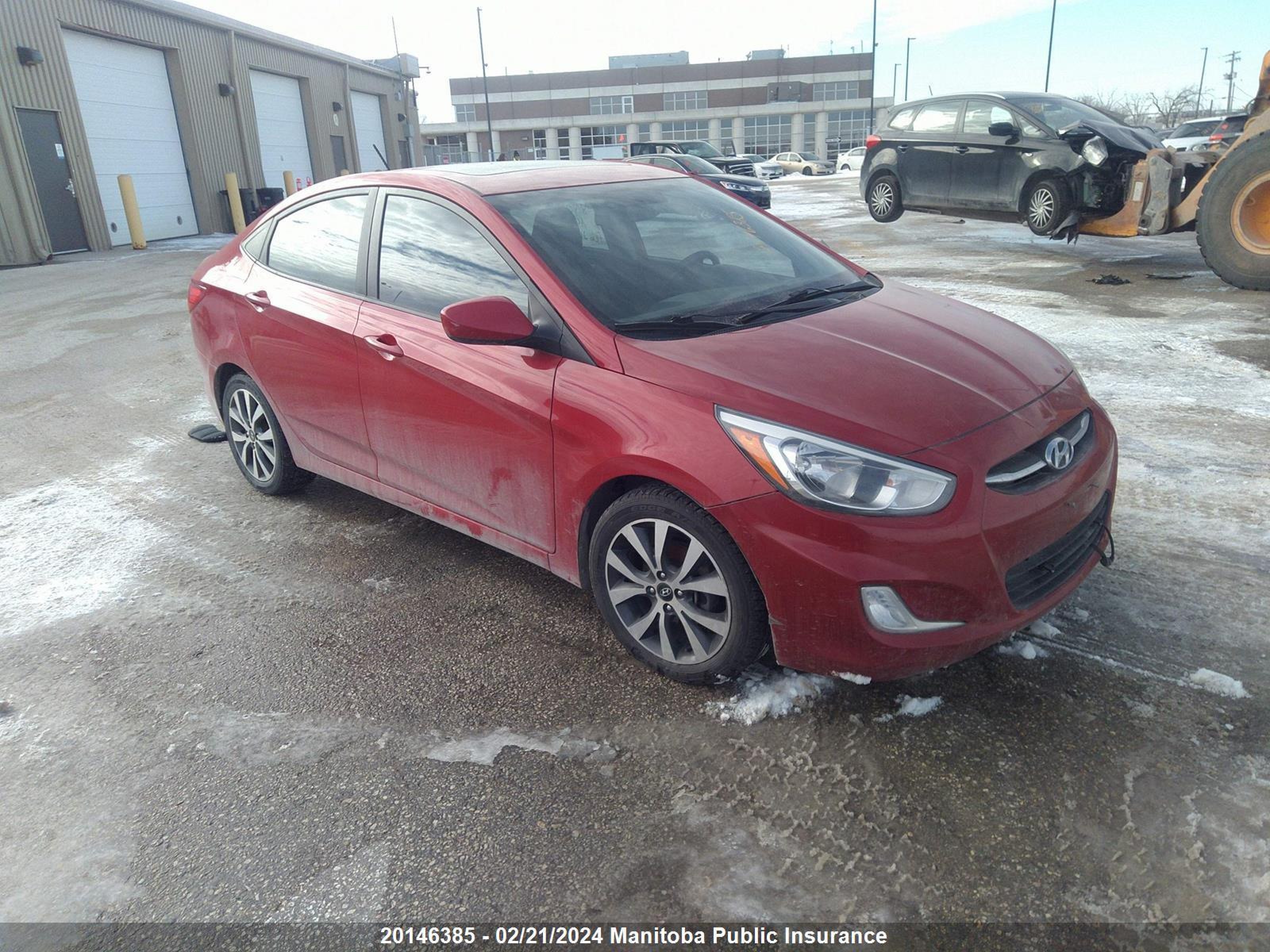 HYUNDAI ACCENT 2015 kmhct4ae7fu814035