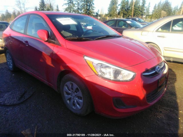 HYUNDAI ACCENT 2016 kmhct4ae7gu016801