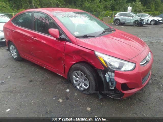 HYUNDAI ACCENT 2016 kmhct4ae7gu027233