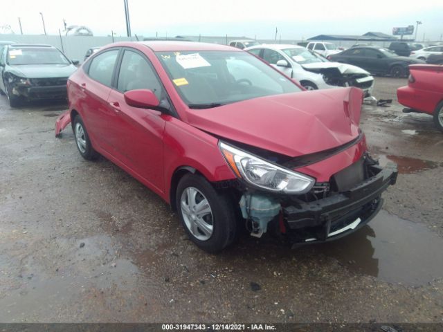 HYUNDAI ACCENT 2016 kmhct4ae7gu054934