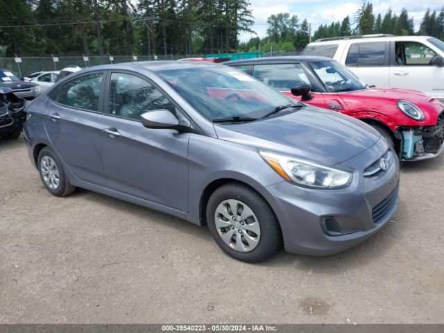 HYUNDAI ACCENT 2016 kmhct4ae7gu095855