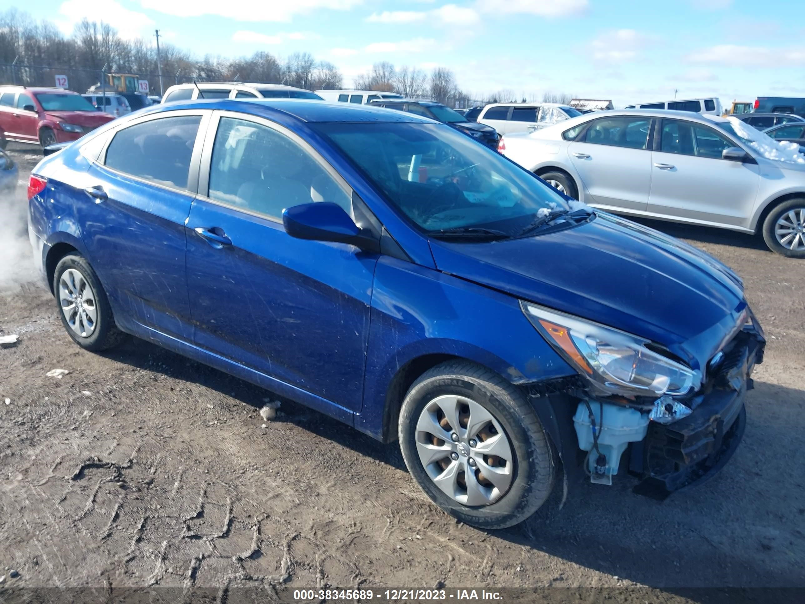 HYUNDAI ACCENT 2016 kmhct4ae7gu110239