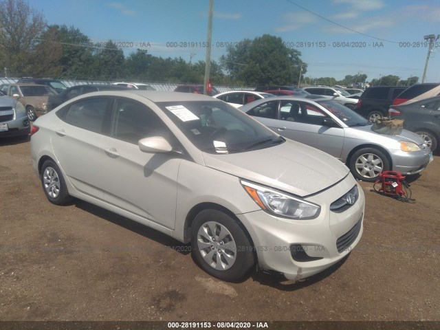 HYUNDAI ACCENT 2016 kmhct4ae7gu150823