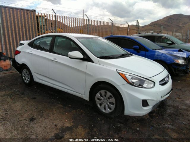 HYUNDAI ACCENT 2016 kmhct4ae7gu967287