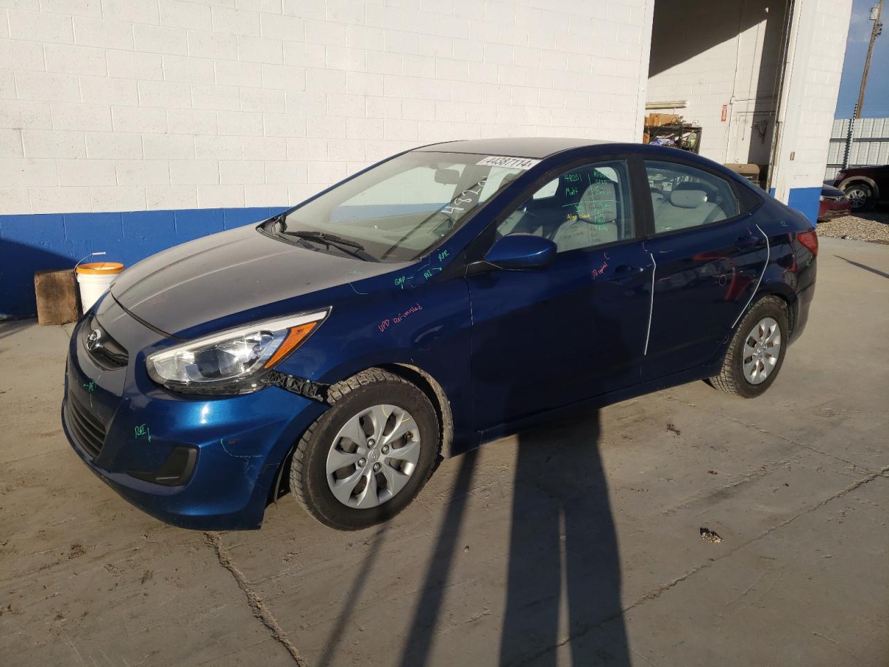 HYUNDAI ACCENT 2017 kmhct4ae7hu174041