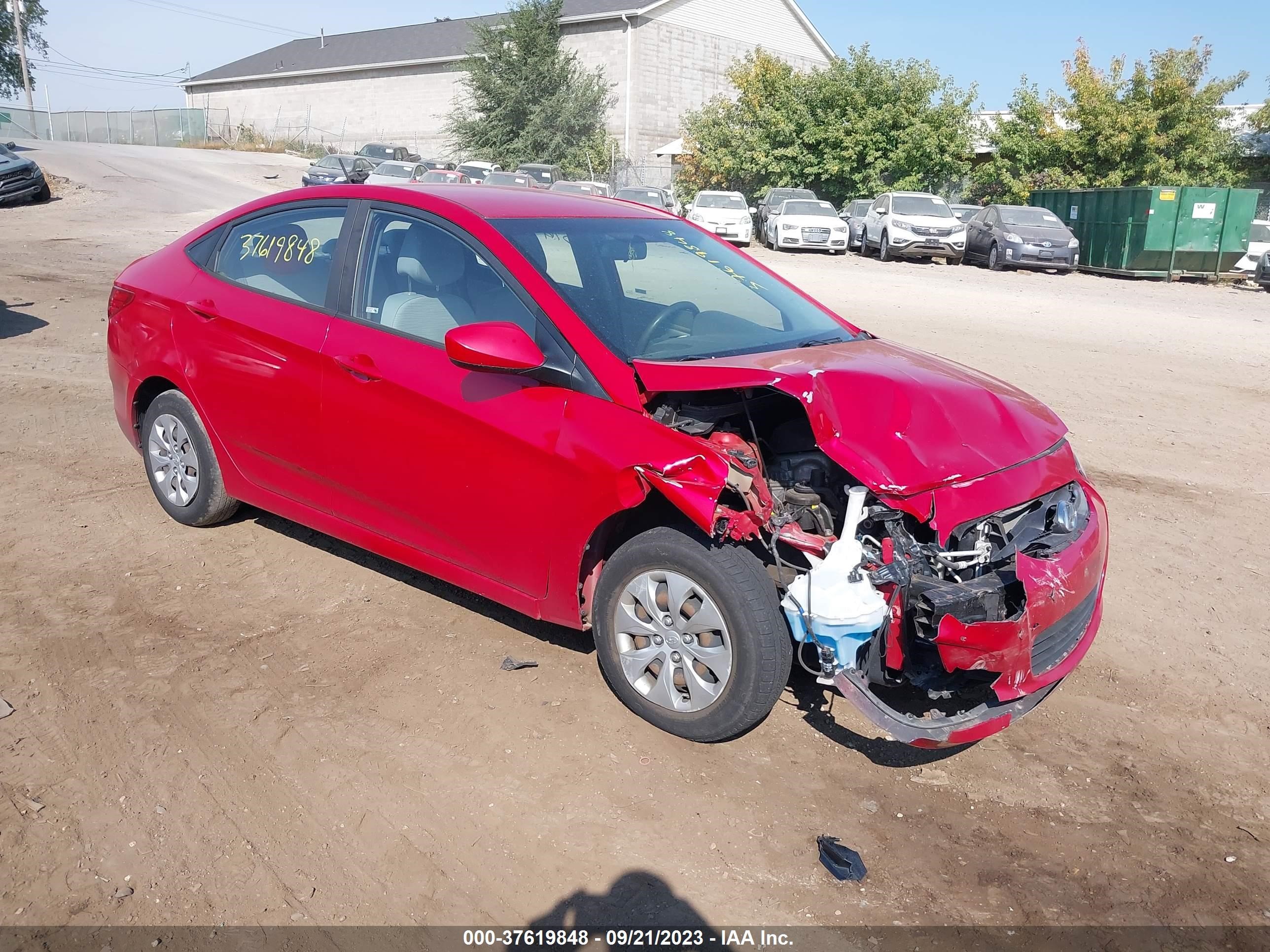 HYUNDAI ACCENT 2017 kmhct4ae7hu176453