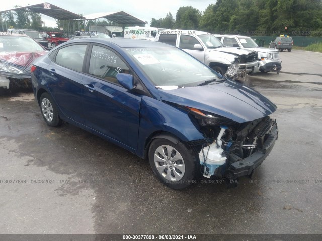 HYUNDAI ACCENT 2017 kmhct4ae7hu272051