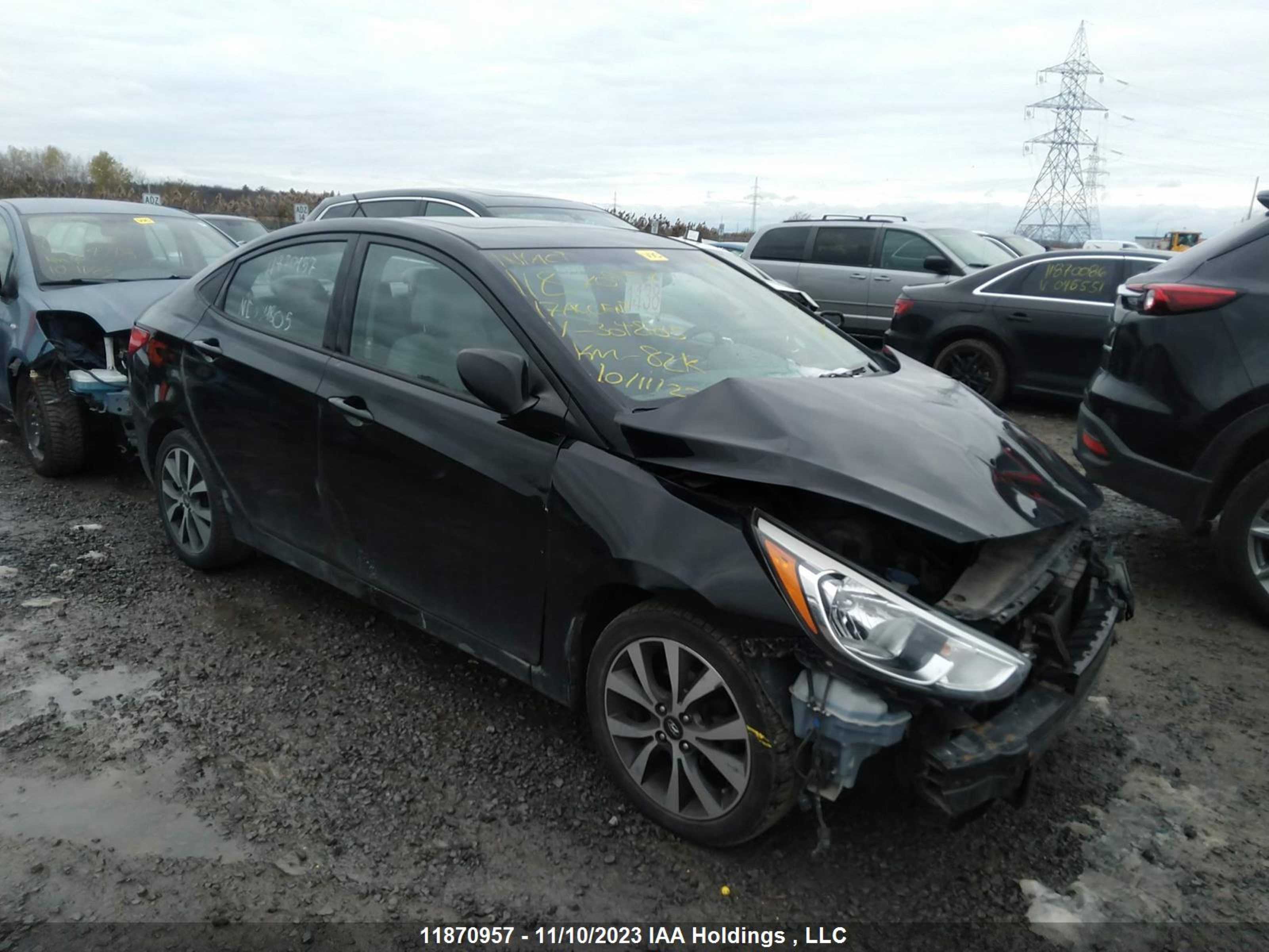 HYUNDAI ACCENT 2017 kmhct4ae7hu304805