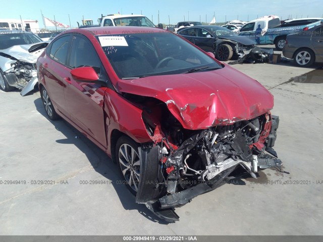 HYUNDAI ACCENT 2017 kmhct4ae7hu345452