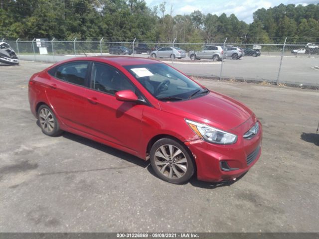 HYUNDAI ACCENT 2017 kmhct4ae7hu345581