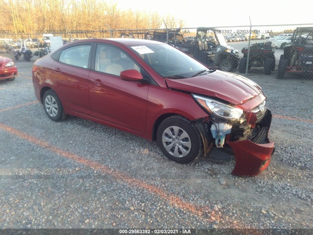 HYUNDAI ACCENT 2017 kmhct4ae7hu371372