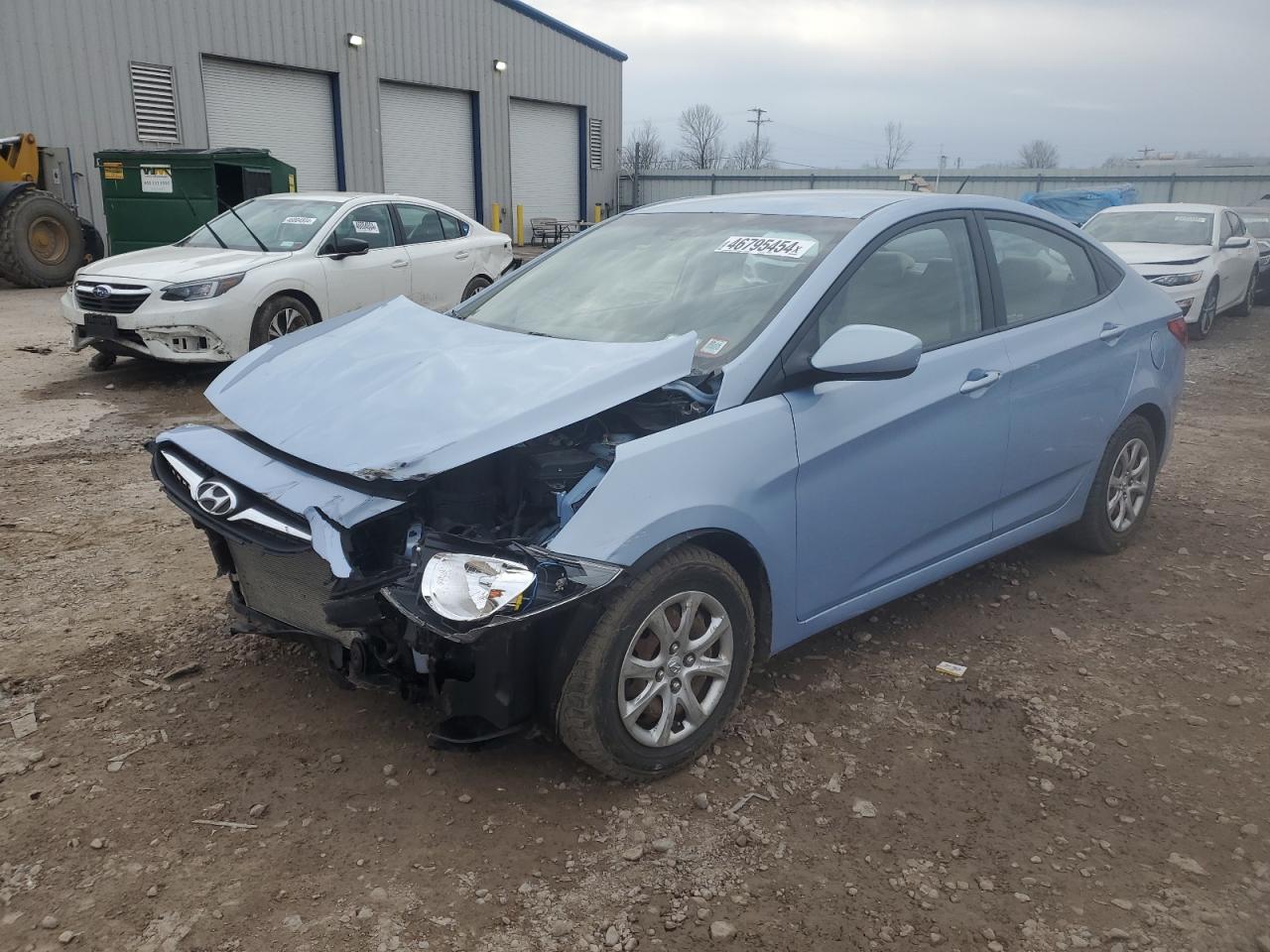 HYUNDAI ACCENT 2012 kmhct4ae8cu127626