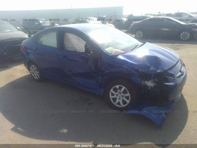 HYUNDAI ACCENT 2013 kmhct4ae8du286079