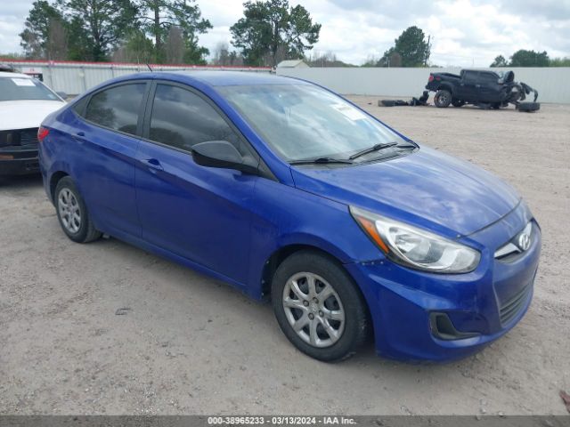 HYUNDAI ACCENT 2013 kmhct4ae8du485102