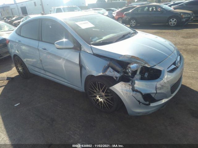 HYUNDAI ACCENT 2014 kmhct4ae8eu610939