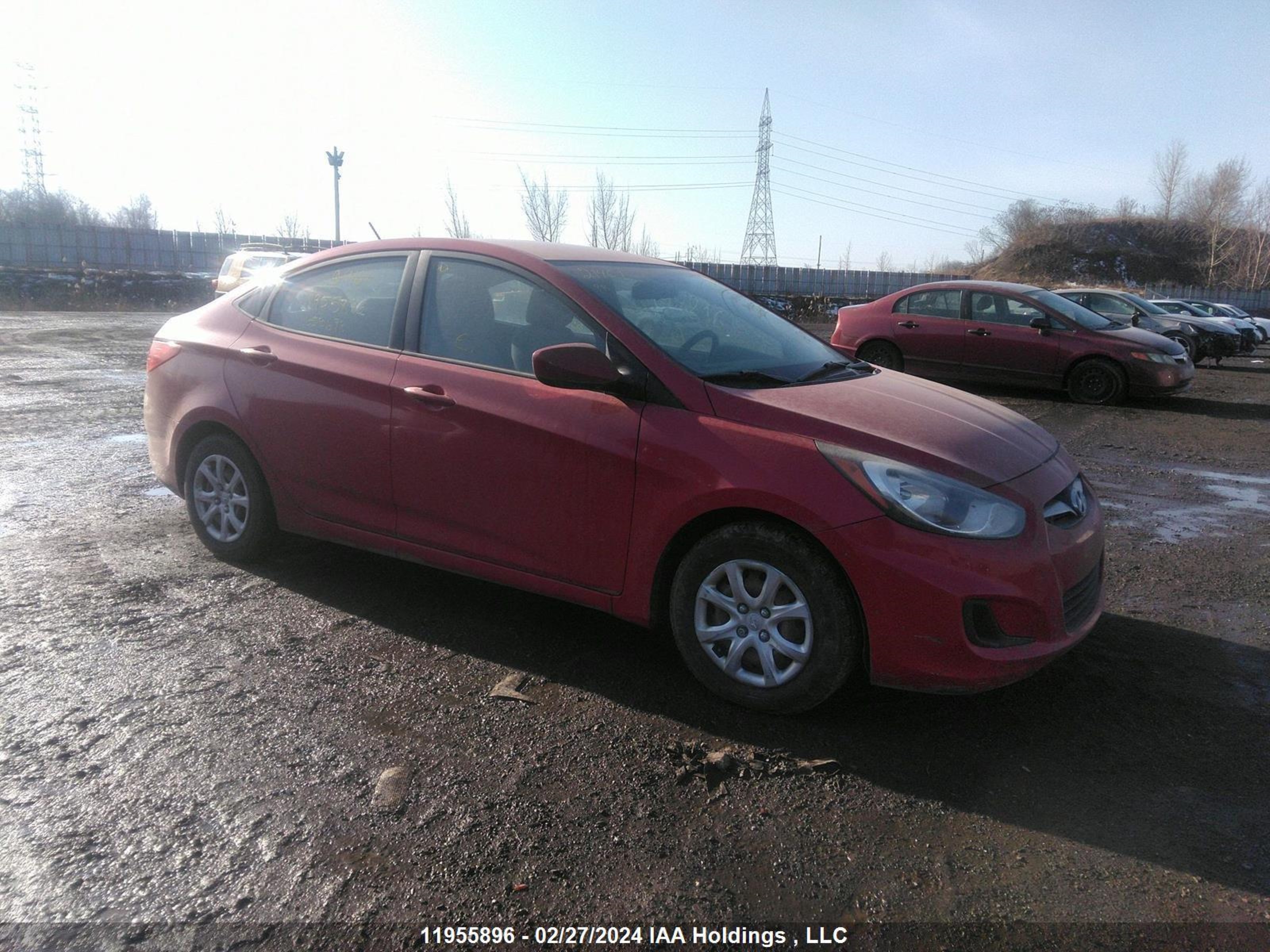 HYUNDAI ACCENT 2014 kmhct4ae8eu653693