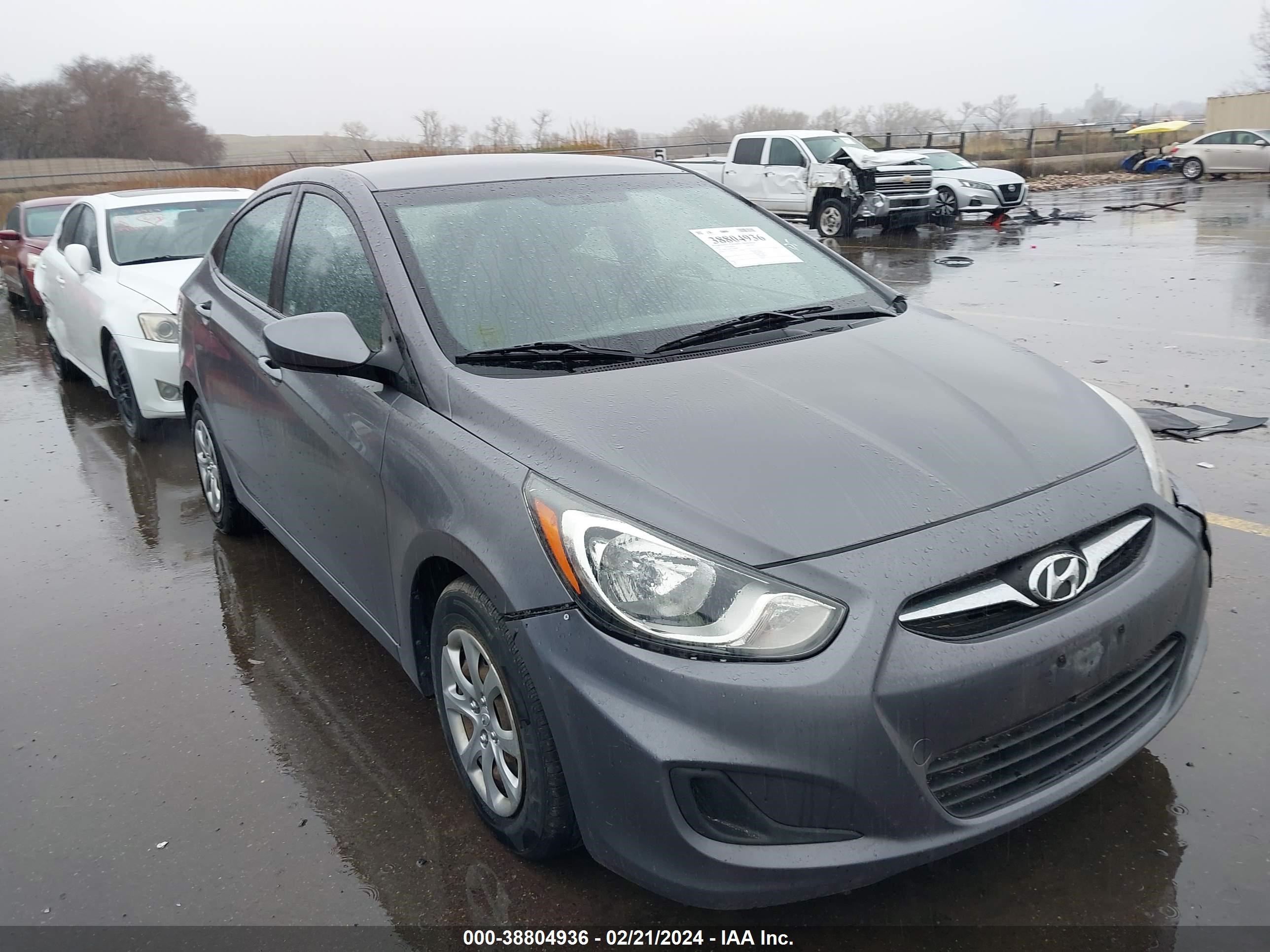 HYUNDAI ACCENT 2014 kmhct4ae8eu684930