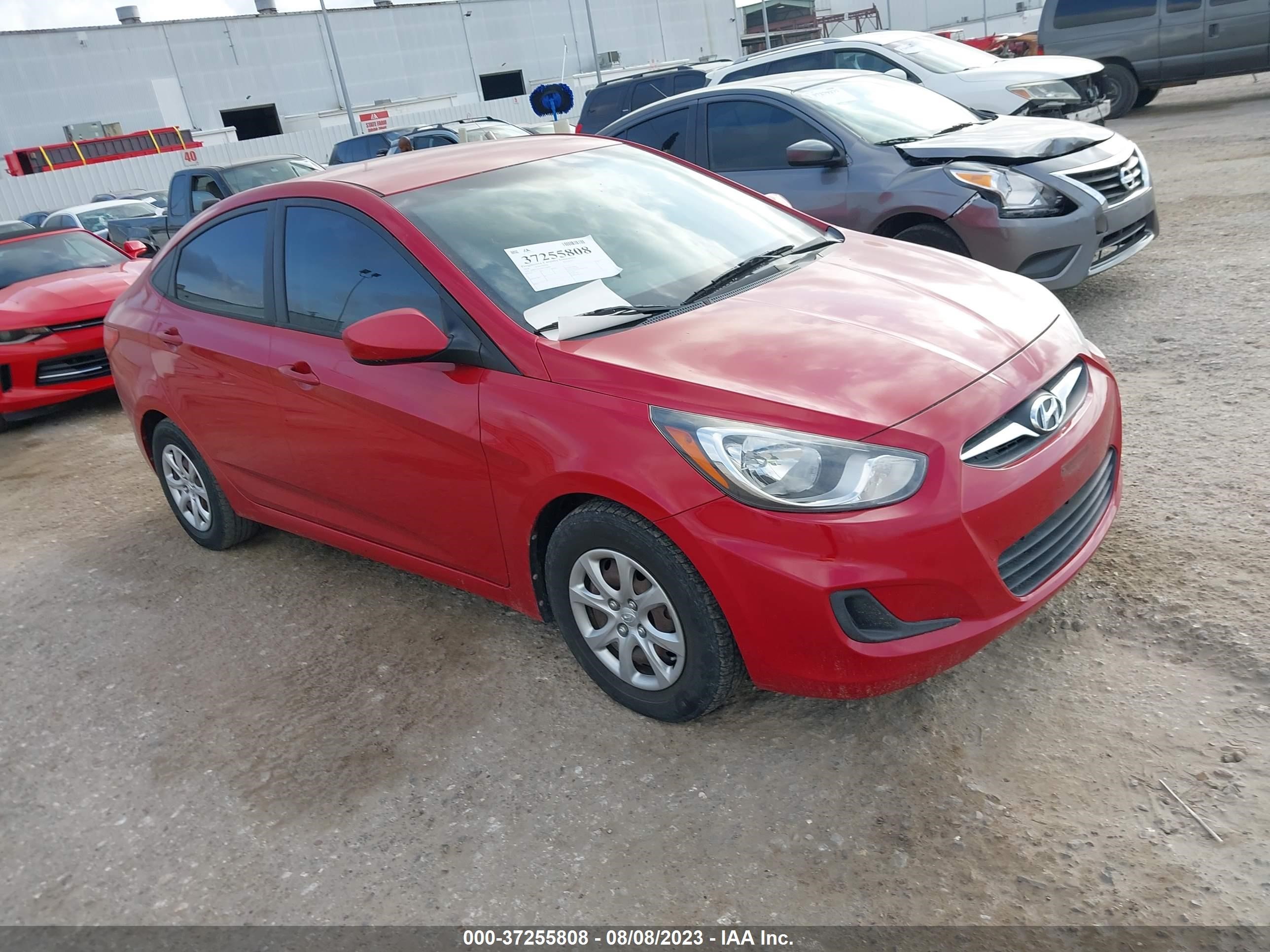 HYUNDAI ACCENT 2014 kmhct4ae8eu708806