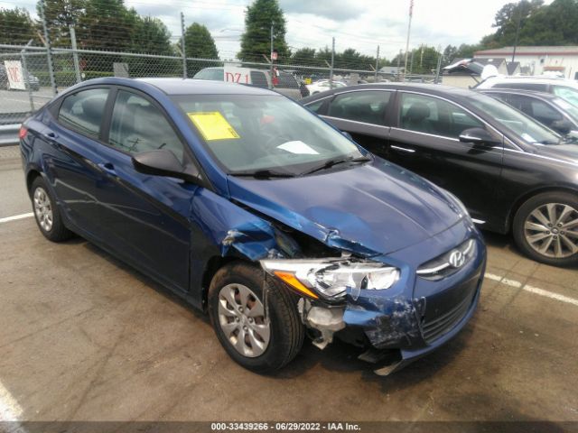 HYUNDAI ACCENT 2016 kmhct4ae8gu015110