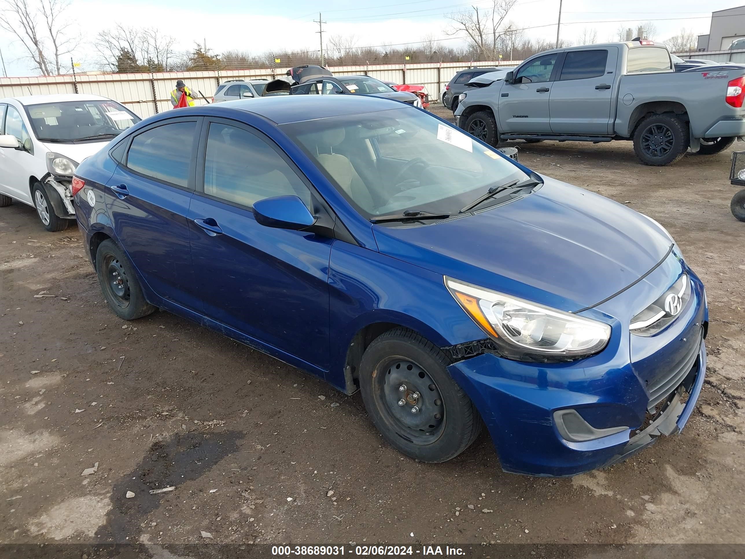 HYUNDAI ACCENT 2016 kmhct4ae8gu057857