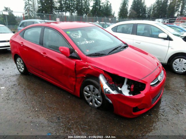 HYUNDAI ACCENT 2016 kmhct4ae8gu099817