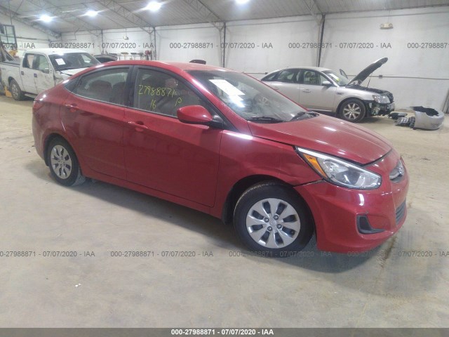 HYUNDAI ACCENT 2016 kmhct4ae8gu138146