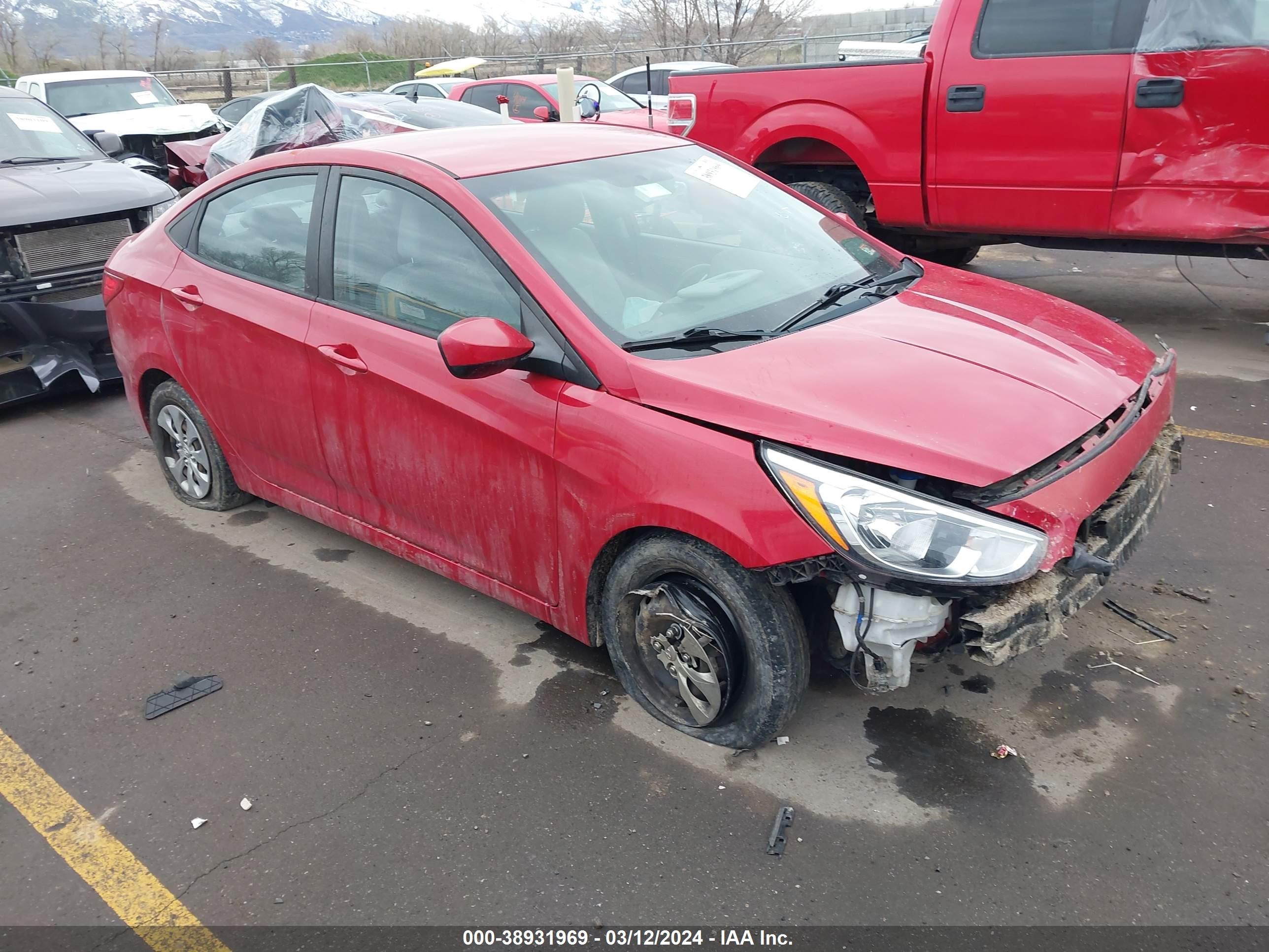 HYUNDAI ACCENT 2017 kmhct4ae8hu217964