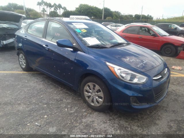 HYUNDAI ACCENT 2017 kmhct4ae8hu236384