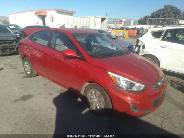 HYUNDAI ACCENT 2017 kmhct4ae8hu250737