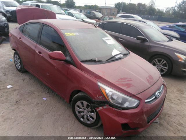 HYUNDAI ACCENT 2017 kmhct4ae8hu378606