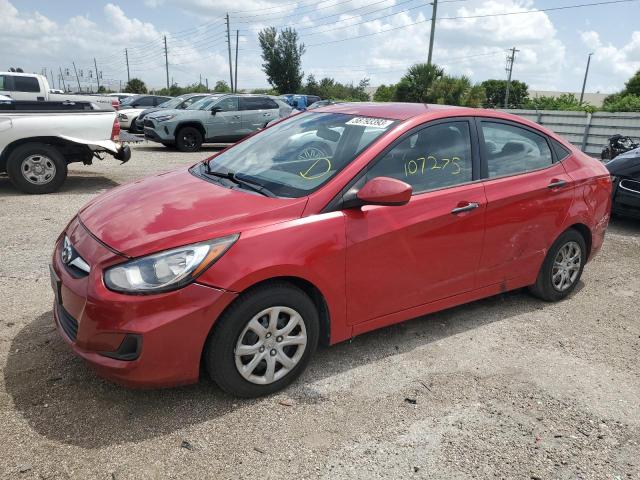 HYUNDAI ACCENT GLS 2012 kmhct4ae9cu054394