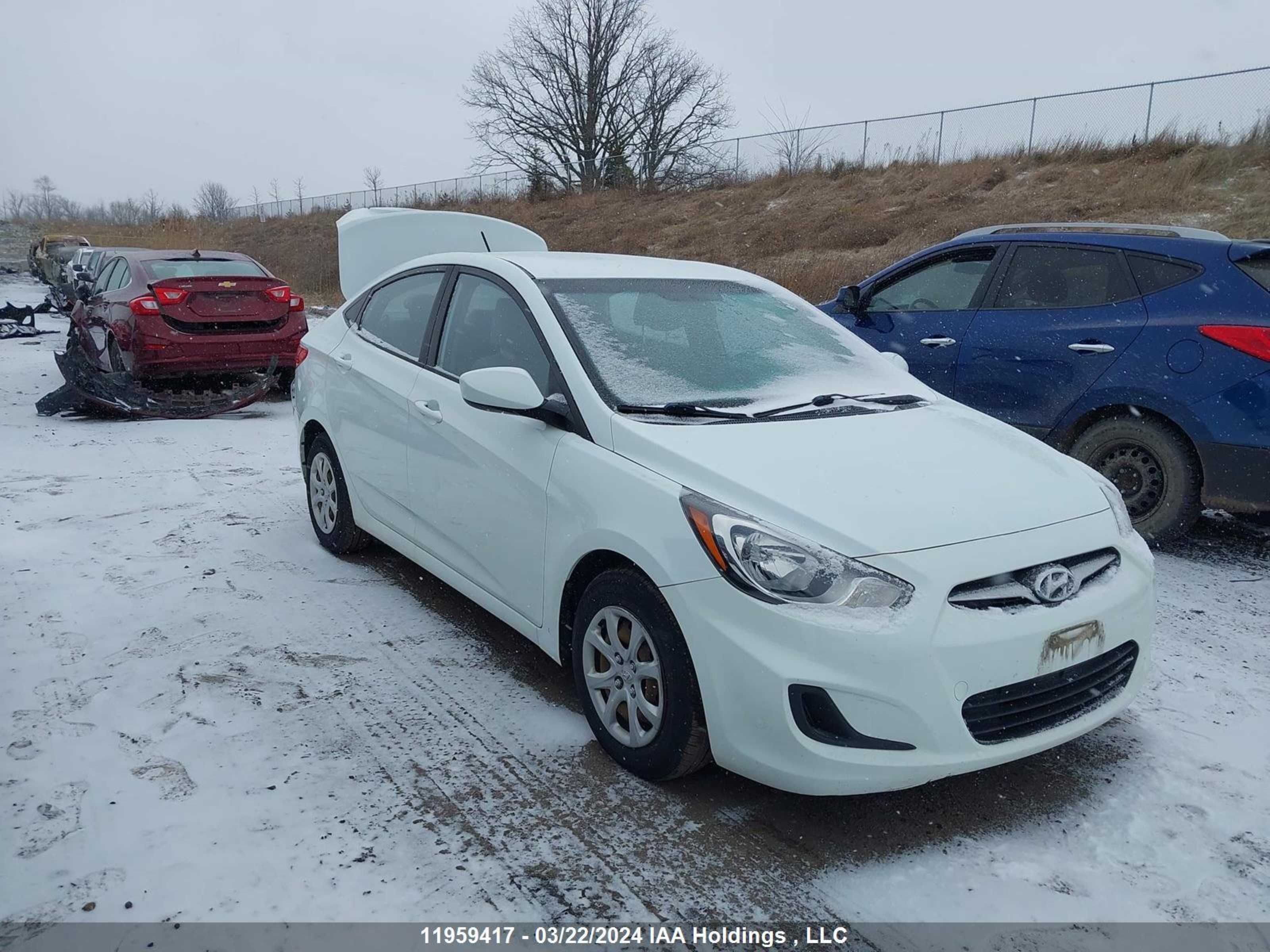 HYUNDAI ACCENT 2014 kmhct4ae9eu722729