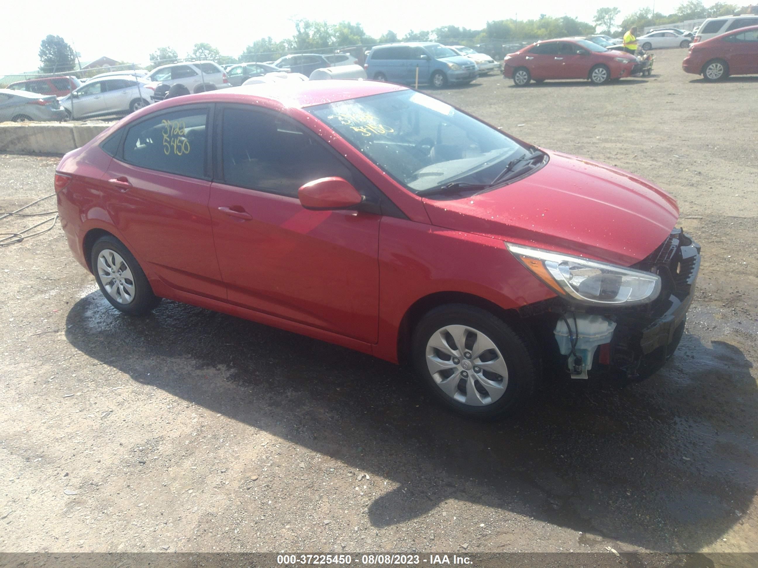 HYUNDAI ACCENT 2016 kmhct4ae9gu140892