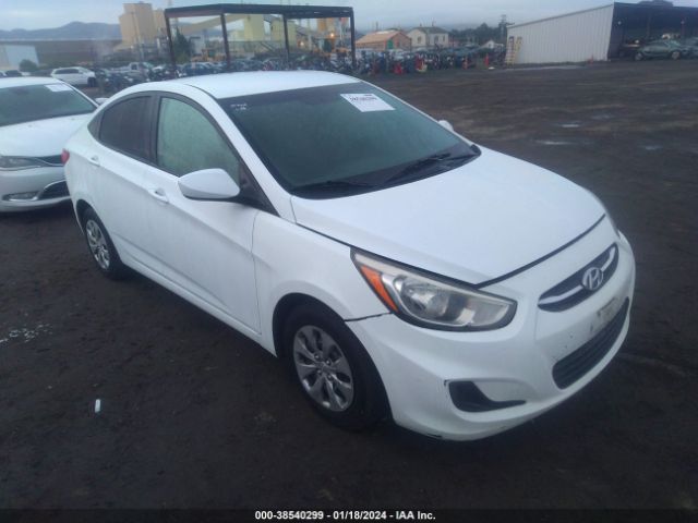 HYUNDAI ACCENT 2016 kmhct4ae9gu951012