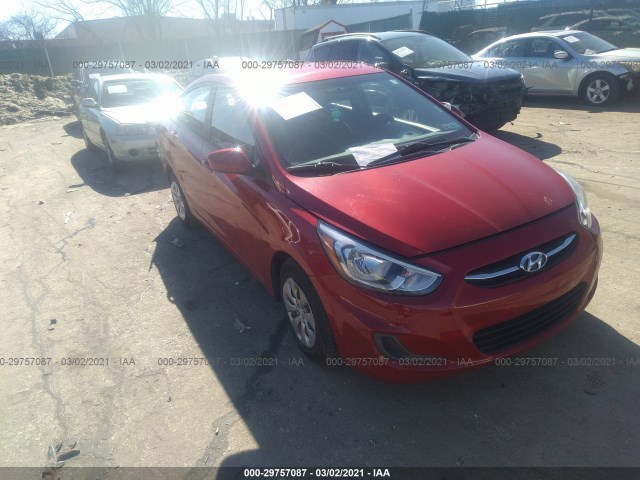 HYUNDAI ACCENT 2016 kmhct4ae9gu986150