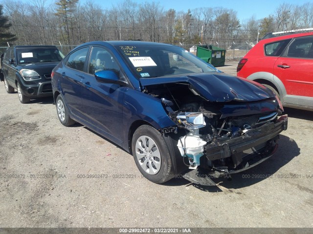 HYUNDAI ACCENT 2017 kmhct4ae9hu222106