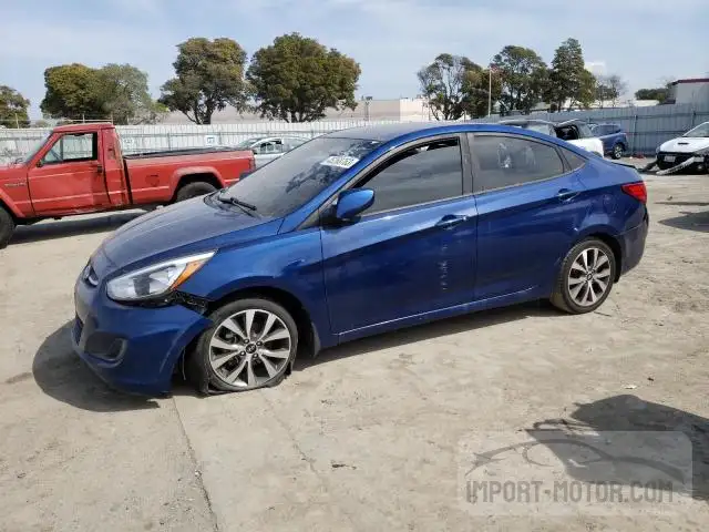 HYUNDAI ACCENT 2017 kmhct4ae9hu284167