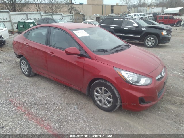 HYUNDAI ACCENT 2013 kmhct4aexdu275536