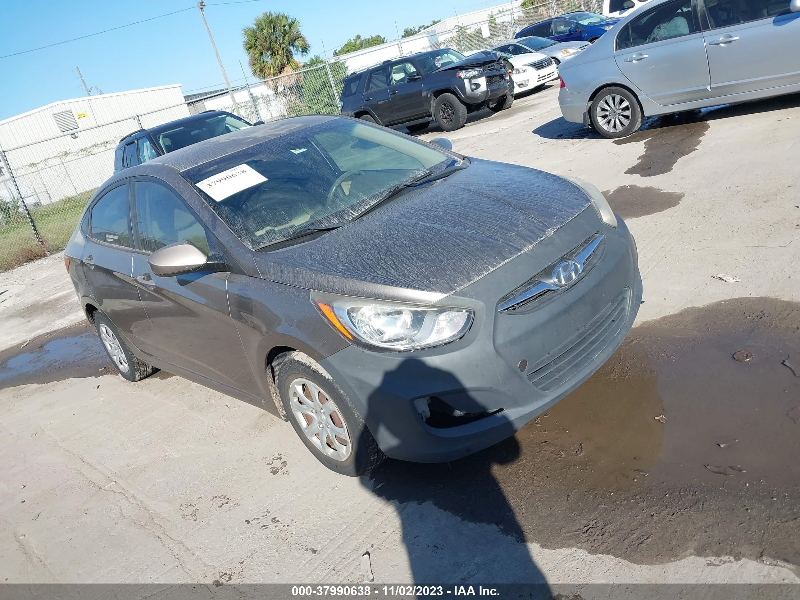 HYUNDAI ACCENT 2013 kmhct4aexdu478765