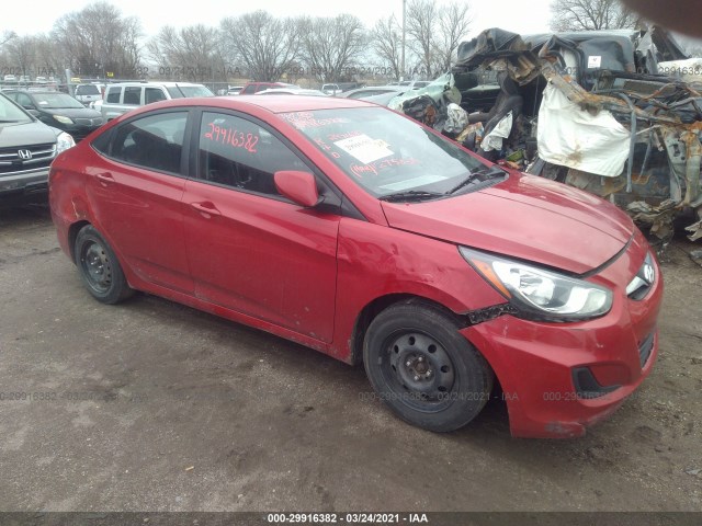 HYUNDAI ACCENT 2013 kmhct4aexdu494805