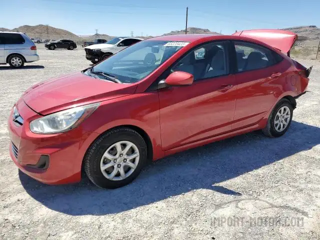 HYUNDAI ACCENT 2014 kmhct4aexeu643084