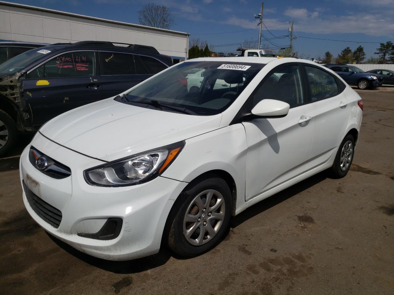 HYUNDAI ACCENT 2014 kmhct4aexeu703722