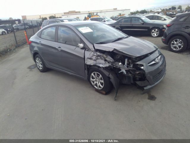 HYUNDAI ACCENT 2014 kmhct4aexeu705907