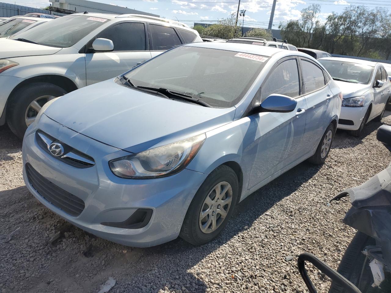 HYUNDAI ACCENT 2014 kmhct4aexeu755058