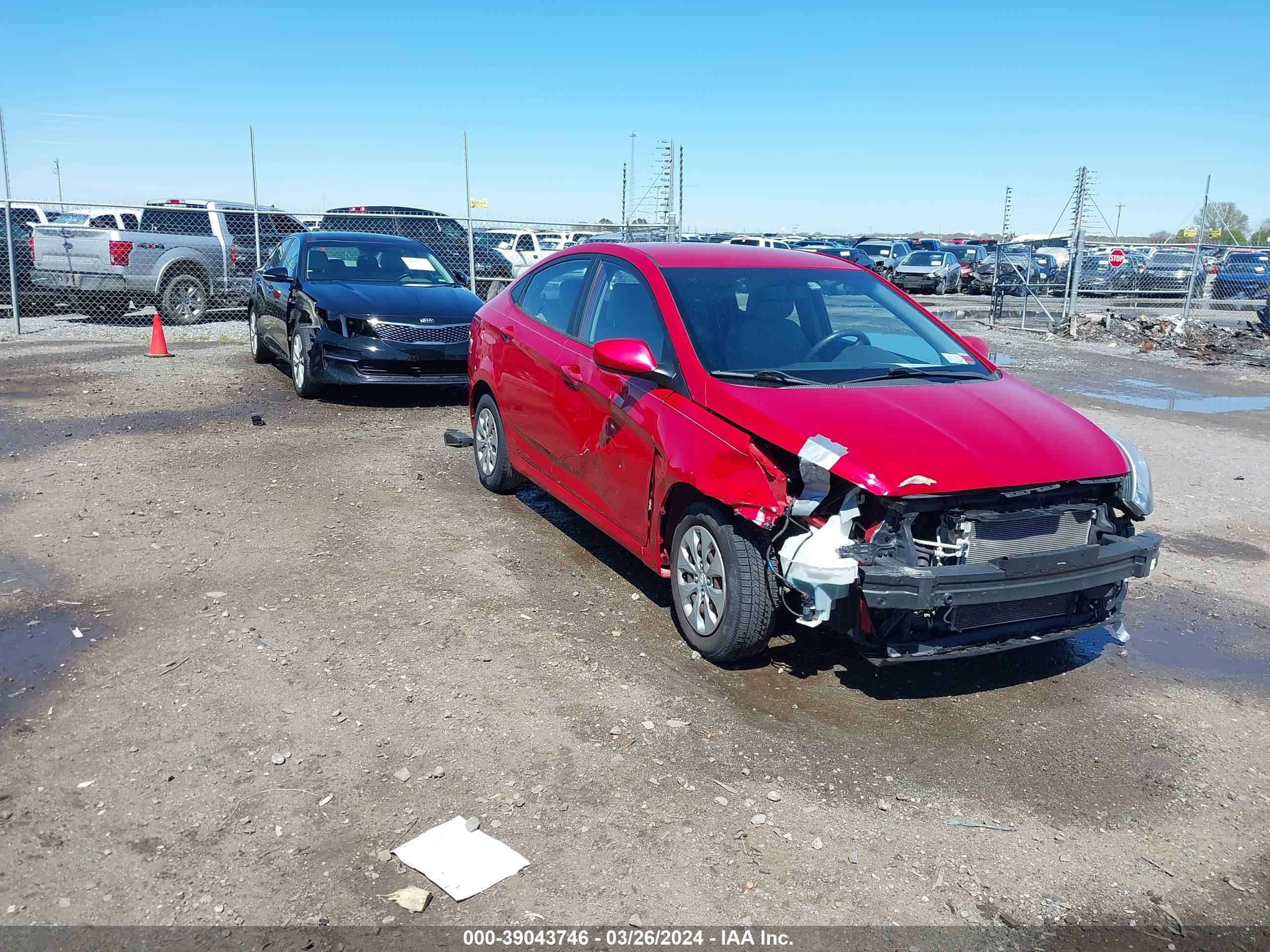 HYUNDAI ACCENT 2015 kmhct4aexfu802008