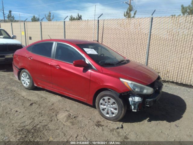 HYUNDAI ACCENT 2015 kmhct4aexfu819617