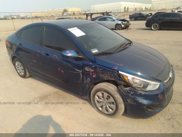 HYUNDAI ACCENT 2016 kmhct4aexgu001970