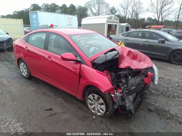 HYUNDAI ACCENT 2016 kmhct4aexgu017750